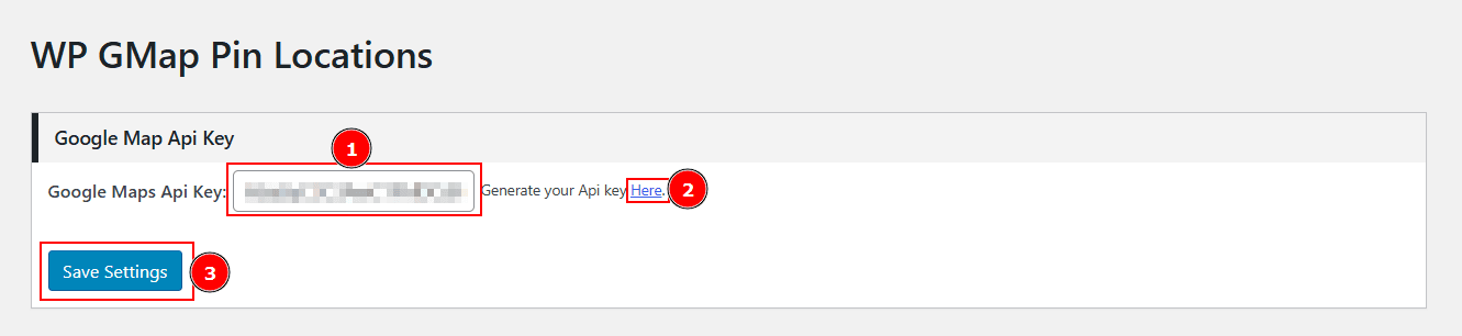 Google Map API Key