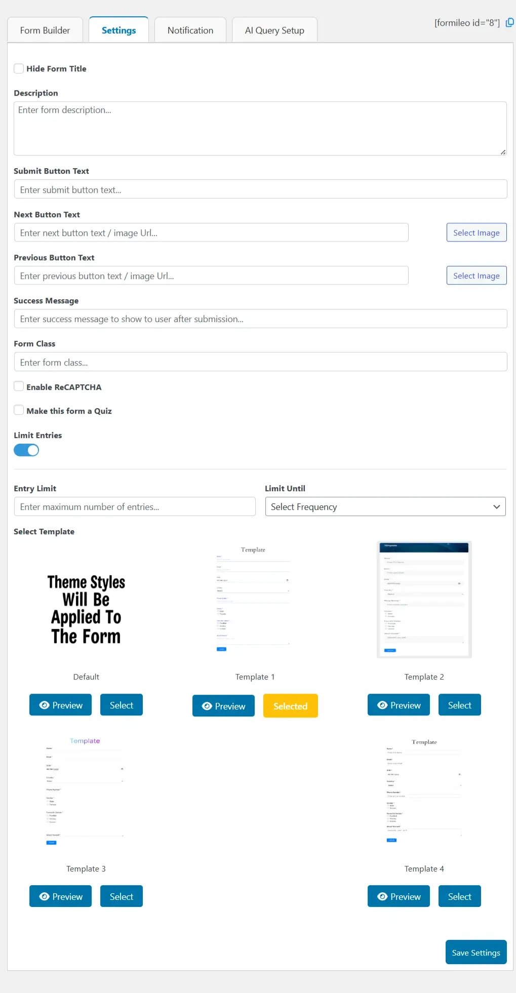 form_setting_tremplate form_setting_tremplate